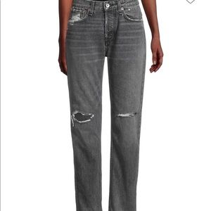 Rag and Bone Mid-rise Boyfriend Jeans